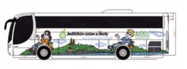 Autobus Jedličkova ústavu (4AM 74 68)